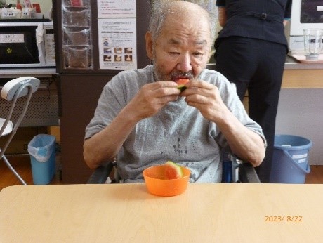 スイカ割大会